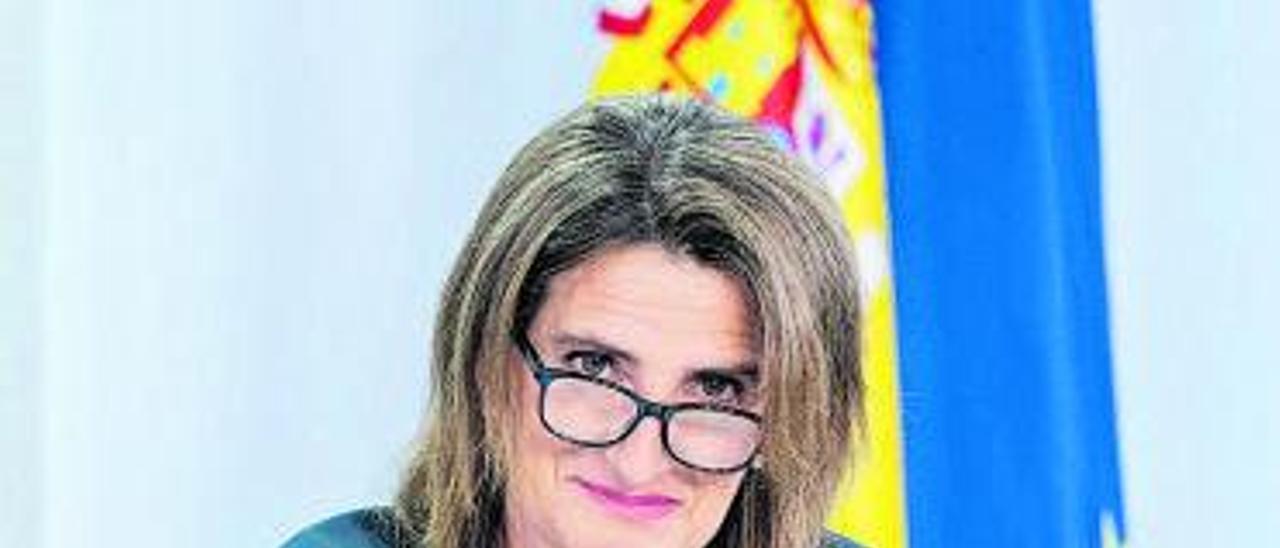 La vicepresidenta y ministra para la Transición Ecológica, Teresa Ribera. |  // EUROPA PRESS