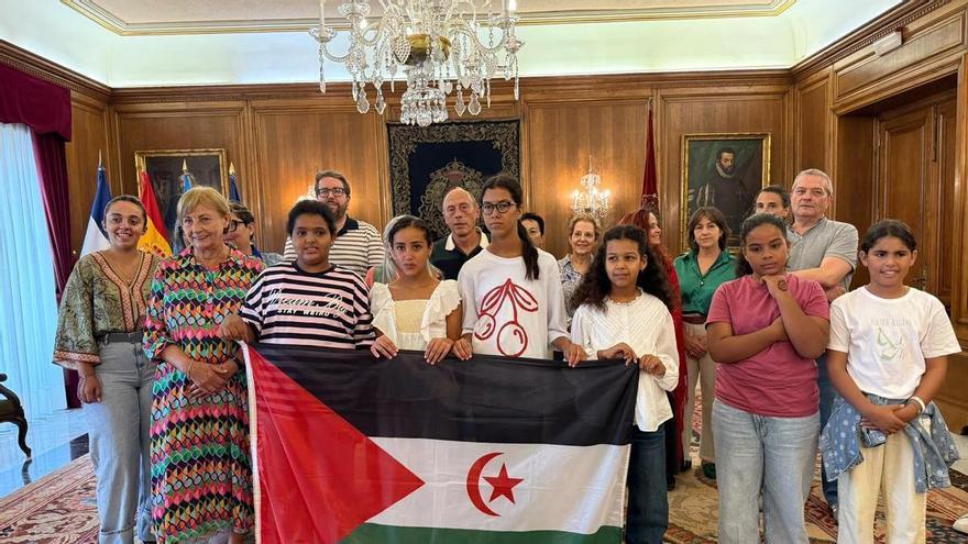 Los niños saharauis disfrutan de un verano de "mucho aprendizaje" y "diversión en Avilés"