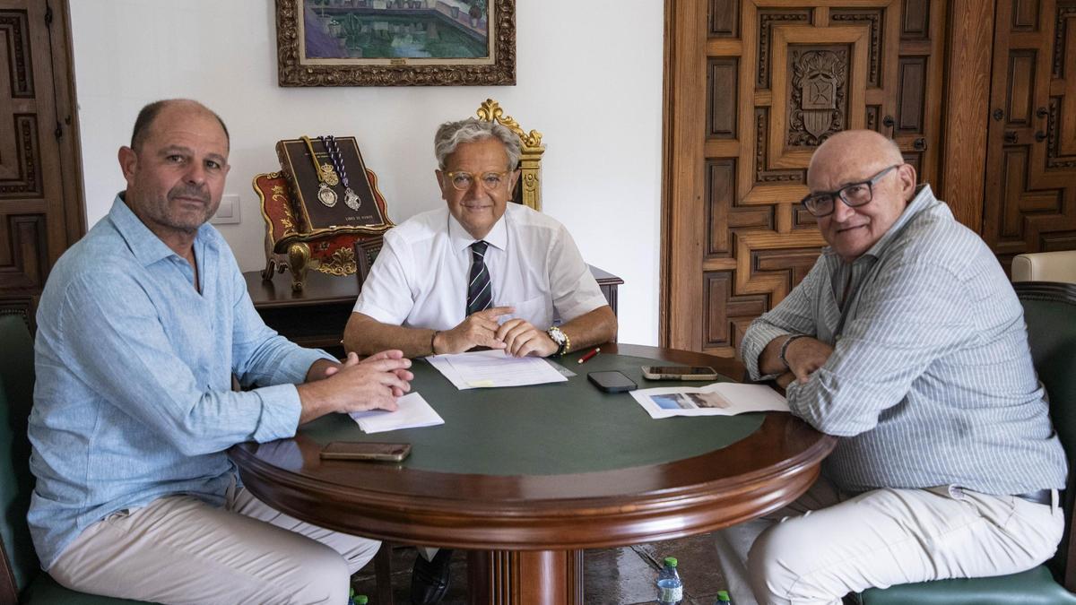 Reunión de la Diputación con la Mancomunidad Campiña Sur.