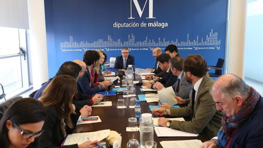 La Junta de Gobierno de la Diputación de Málaga.