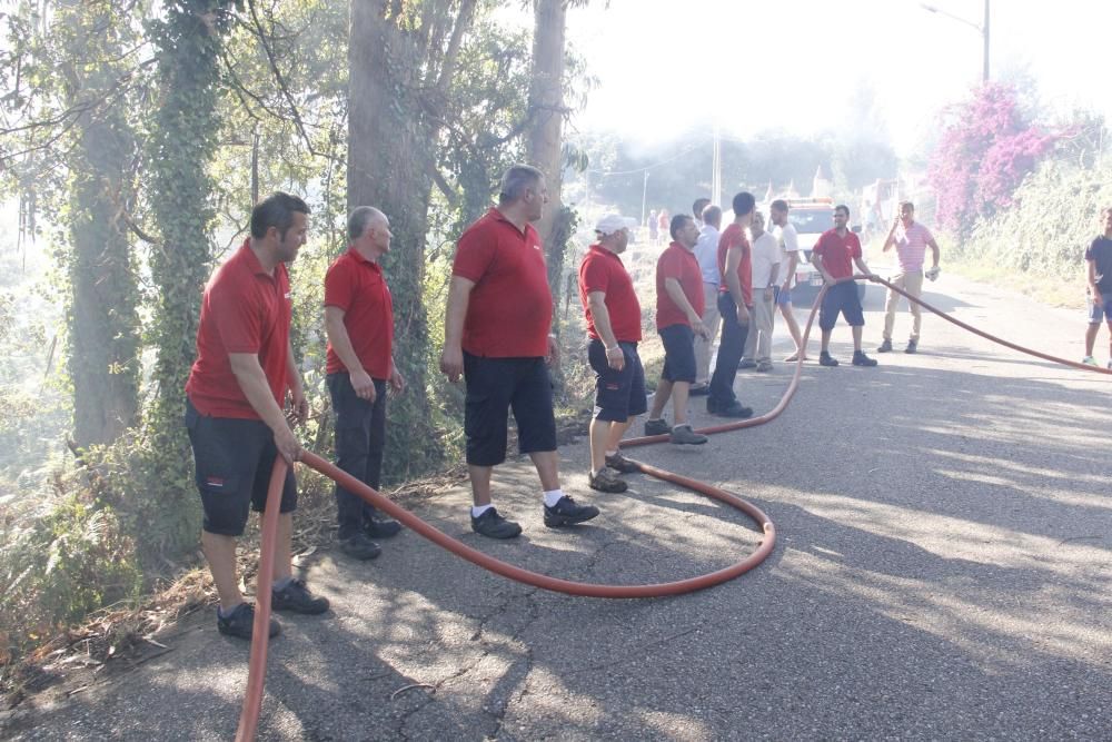 Incendios en Galicia | Segunda jornada de lucha contra el fuego en Cotobade