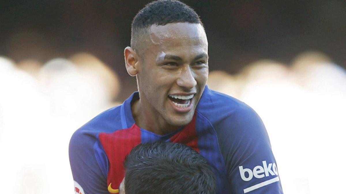 Neymar ha jugado este miércoles su partido oficial número 150 con la camiseta del FC Barcelona