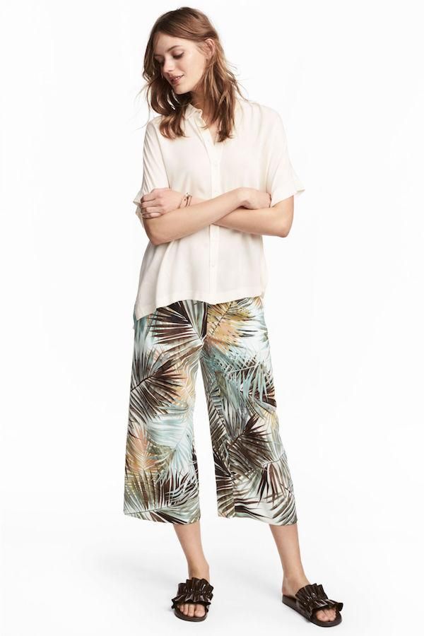 Pantalón ¾, de H&M, 17,99 euros