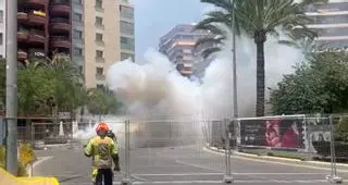Así ha sido el terremoto de la mascletà de hoy a cargo de la Pirotecnia Turis
