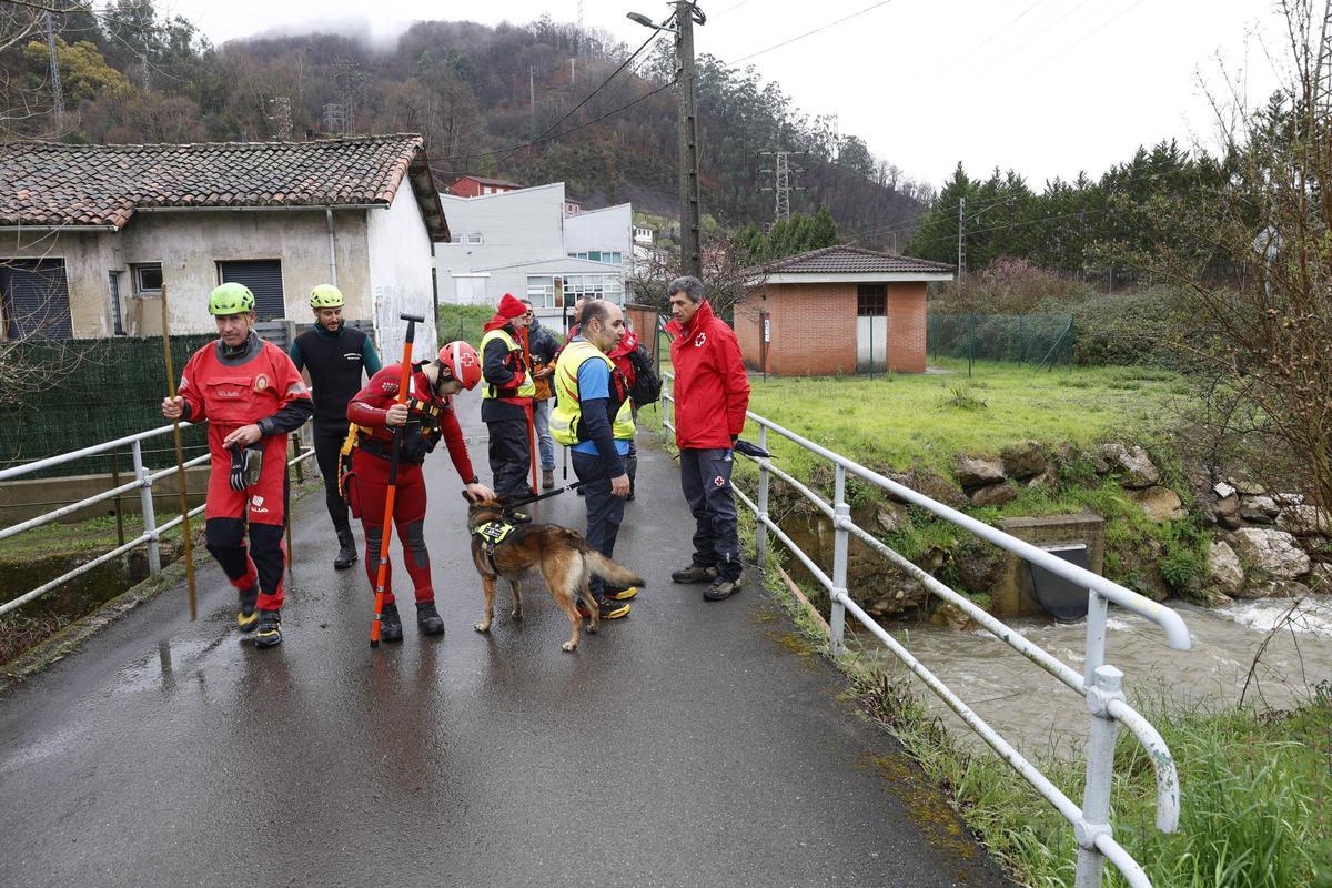 Así está siendo la búsqueda de la vecina de San Martín que cayó al río el viernes por la tarde