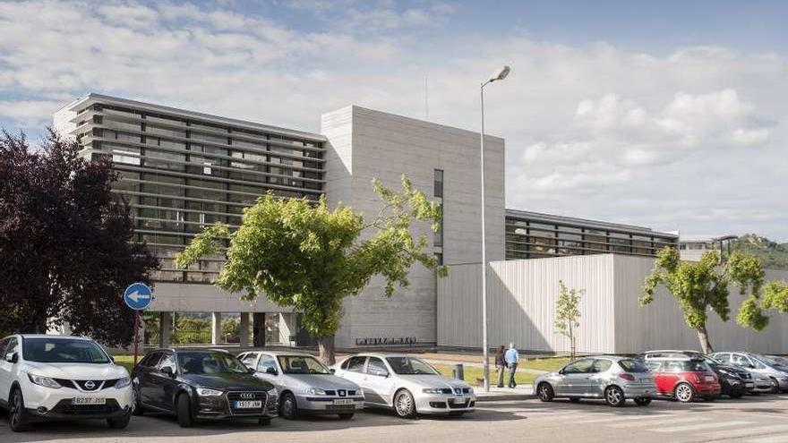 Edificio del campus de Ourense. // Brais Lorenzo