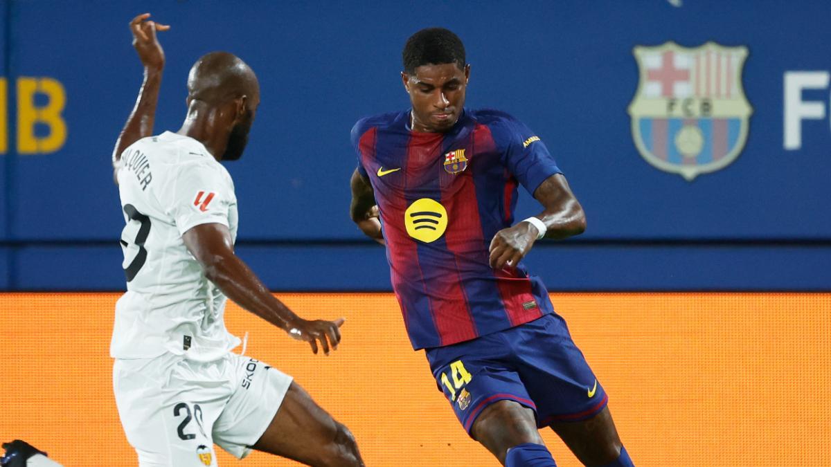 La alineación del FC Barcelona contra el Girona