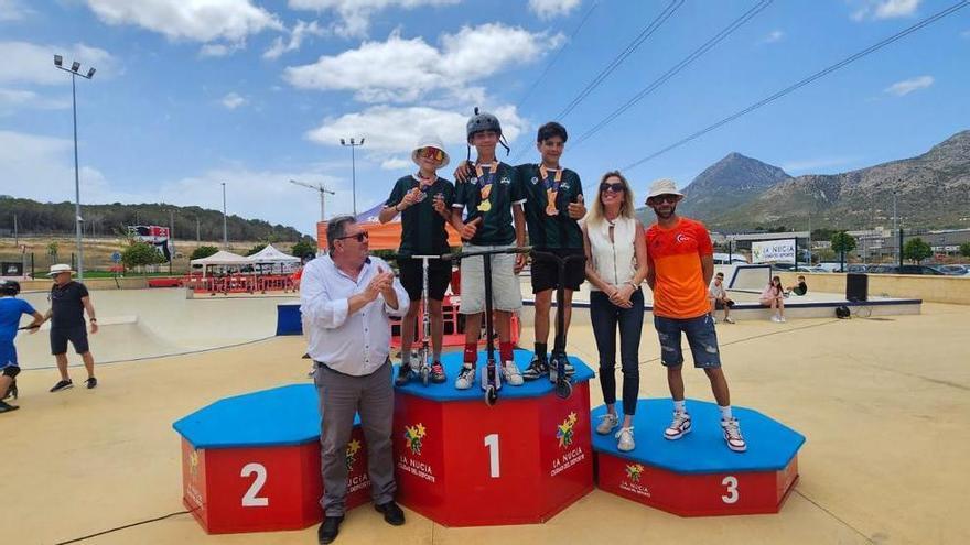 El Skate Park acogió el Autonómico de Scooter Freestyle