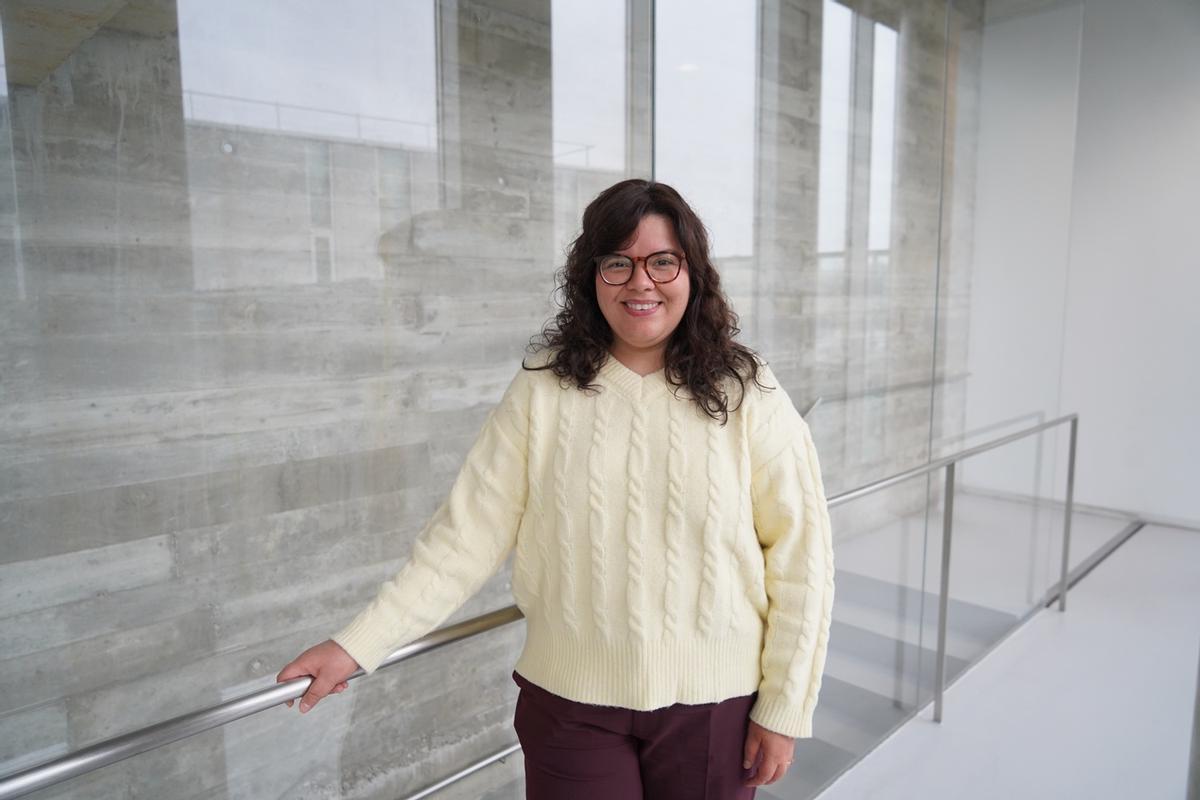 Natalia da silva, nueva investigadora de la CICA de A Coruña