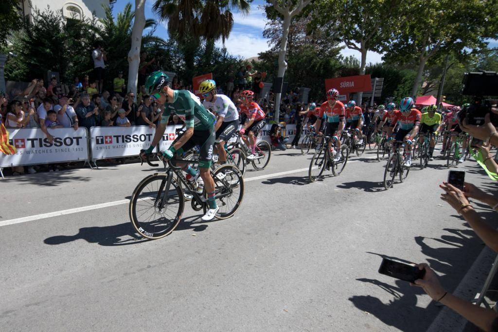 Expectació a Súria per l'inici de la tercera etapa de 'La Vuelta'