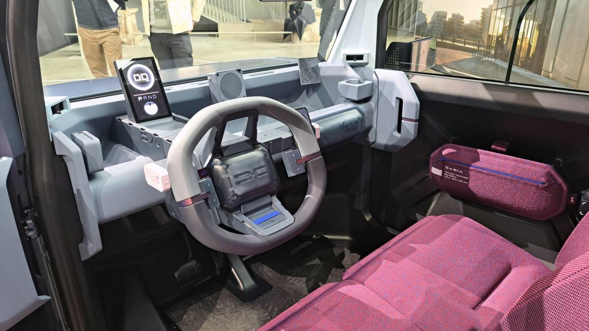 Interior del Dacia Hipster