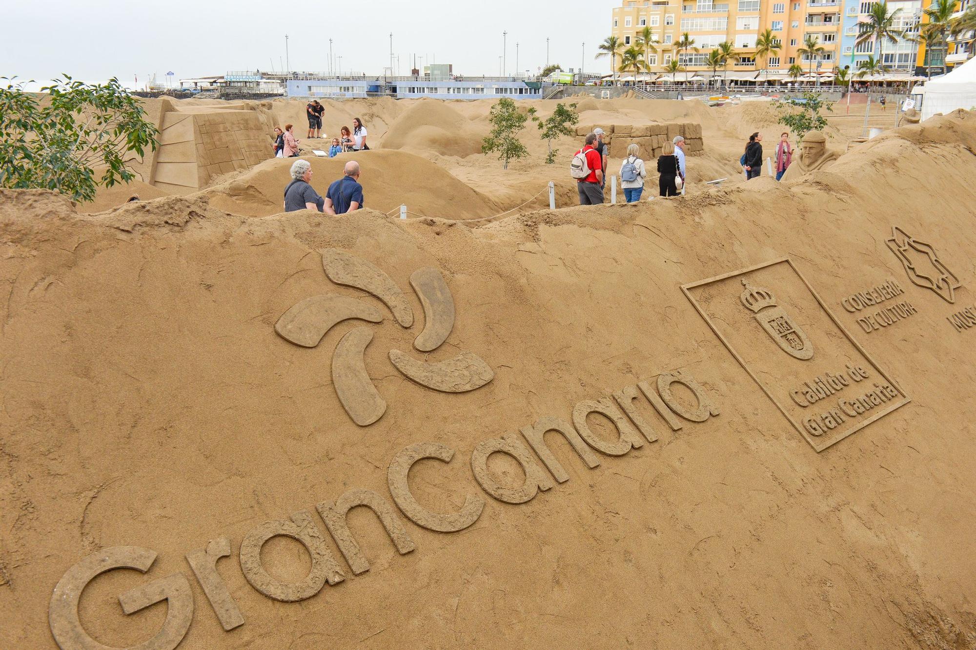 El belén de Las Canteras reduce su horario por falta de luz eléctrica