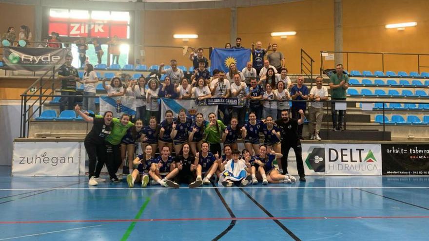 El Cangas impone su fe ante el Mislata