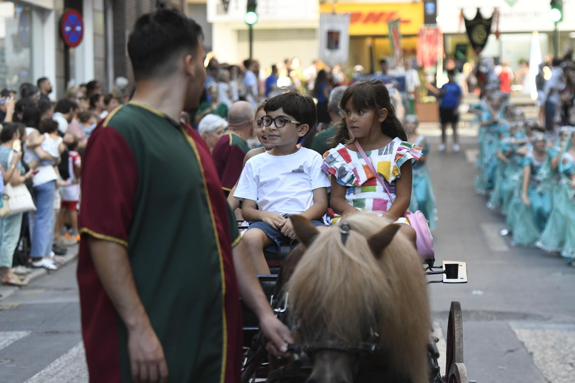 Fesfile infantil de las Fiestas de Moros y Cristianos de Murcia