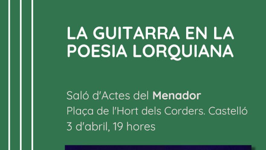 La guitarra en la poesía lorquiana