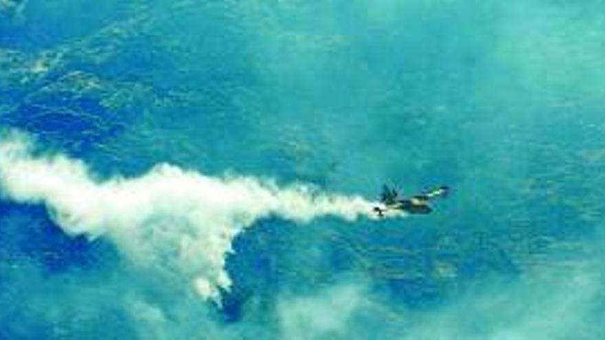 El incendio de Hervás sigue en vías de extinción tras quemar 300 hectáreas