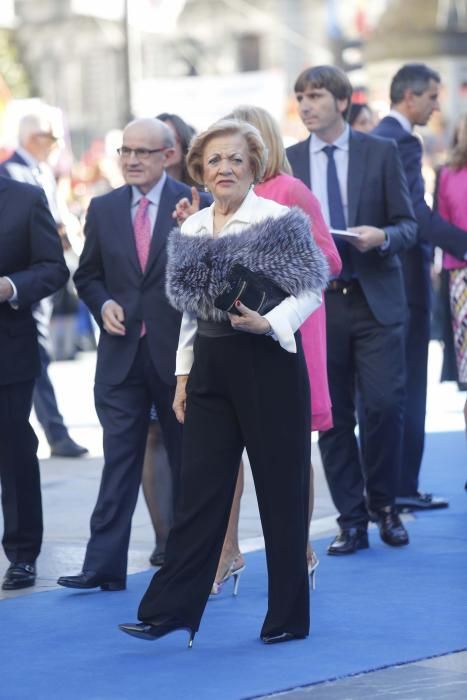 Alfombra azul de los Premios "Princesa de Asturias" 2017