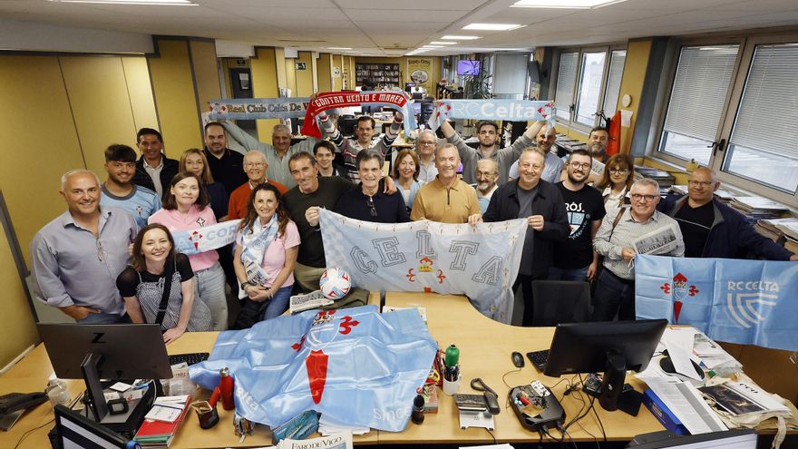 Encuentro de exjugadores y capitanes del Celta con suscriptores de FARO