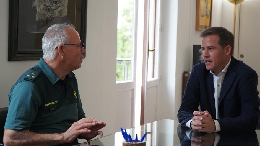 Xàtiva recibe al nuevo capitán de la Guardia Civil
