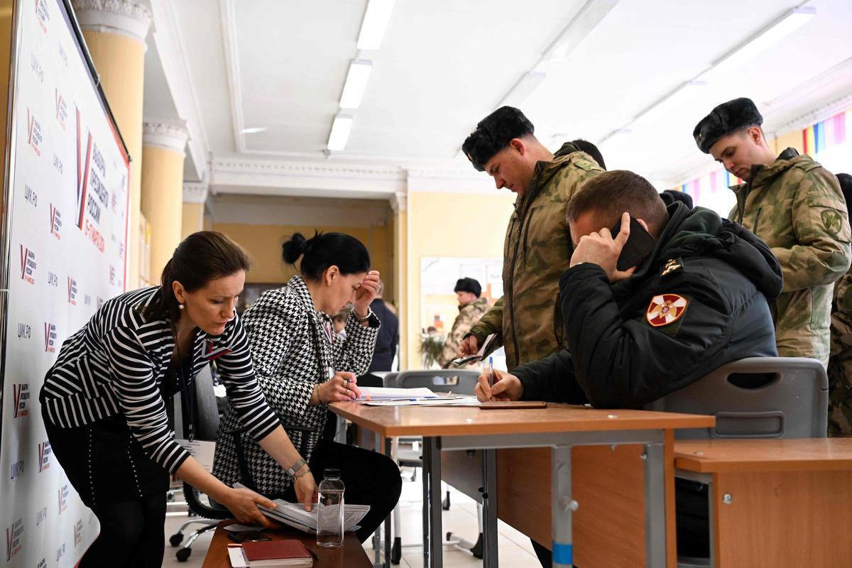 Primera jornada electoral de las elecciones presidenciales rusas