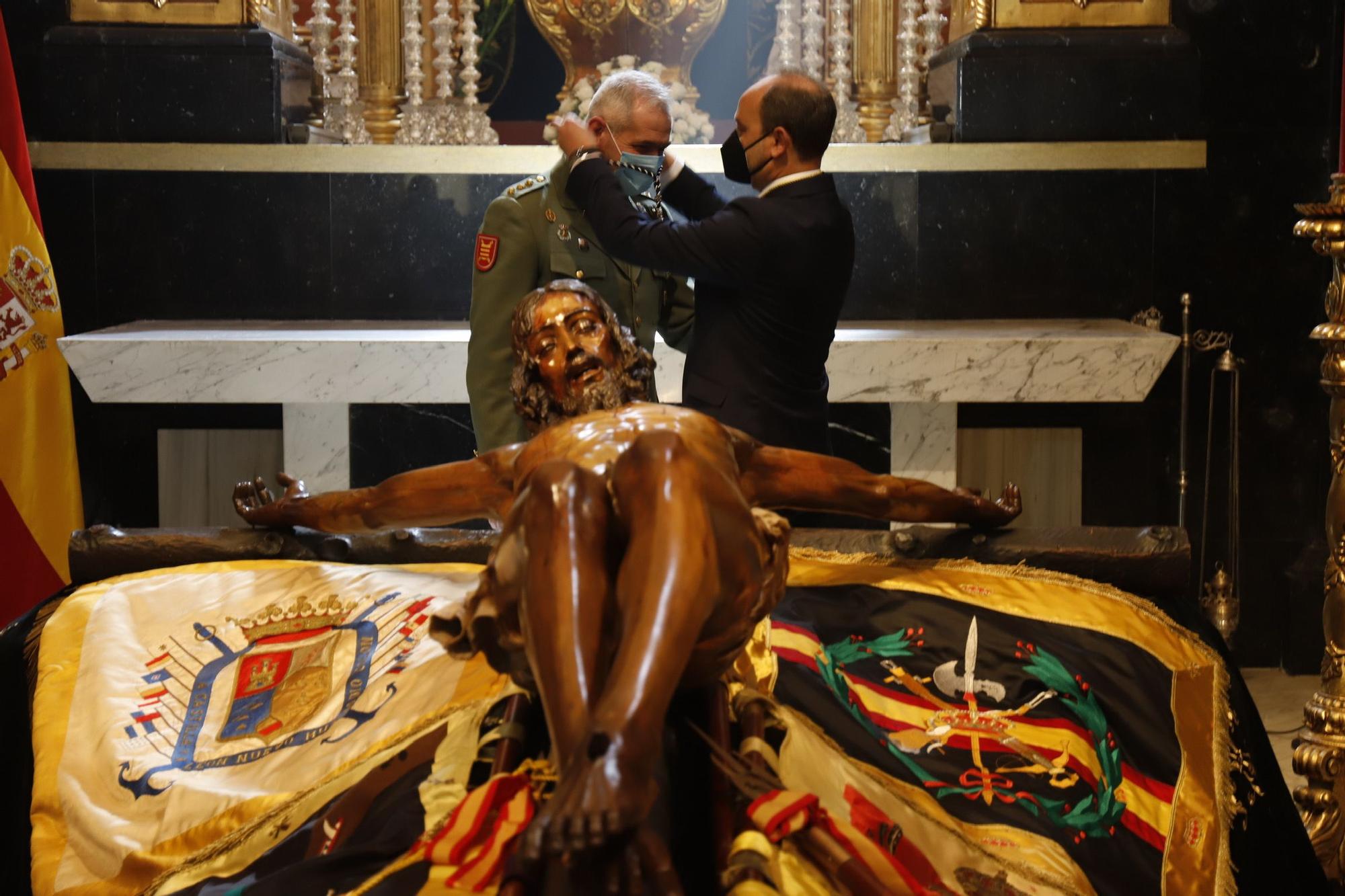 Mena: Imposición de la corona de espinas al Cristo de la Buena Muerte | Semana Santa 2021