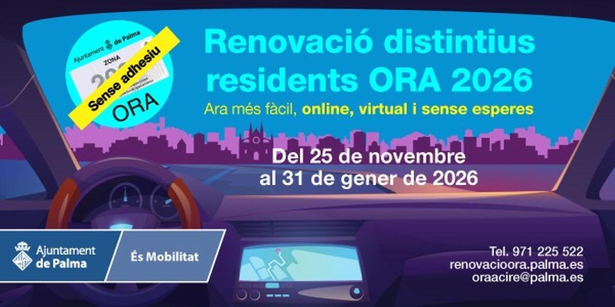 La campaña de renovación arranca el 25 de noviembre.