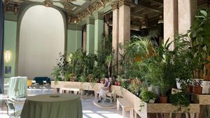 Refugio climático del Círculo de Bellas Artes (CBA) en Madrid, que cuenta con un total de siete zonas de recreación.