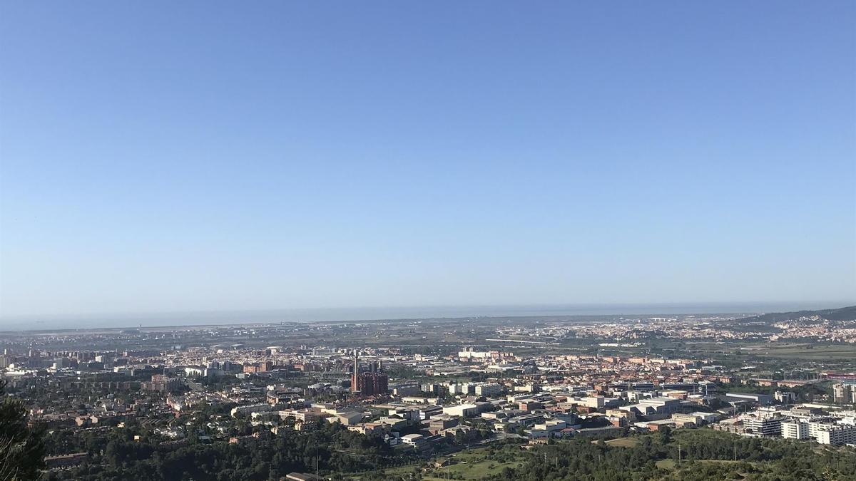 Contaminación en el área metropolitana de Barcelona.