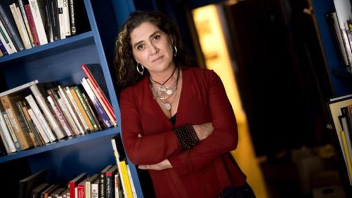 La directora brasileña Ana Muylaert, fotografiada la semana pasada en Madrid.