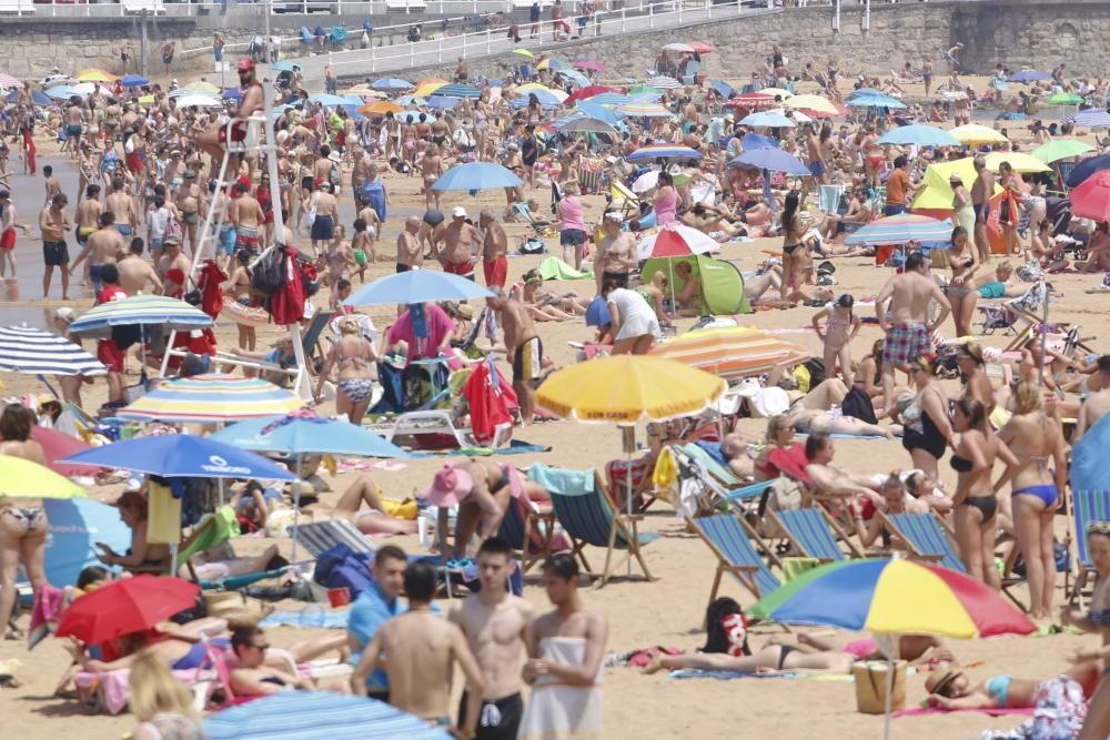 Ola de calor en Asturias