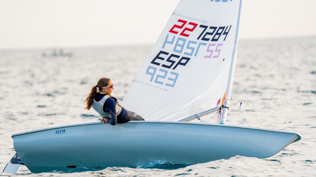Begoña Pérez Manglano se proclamó subcampeona en la Copa de España y  en el Campeonato de España de ILCA 4.