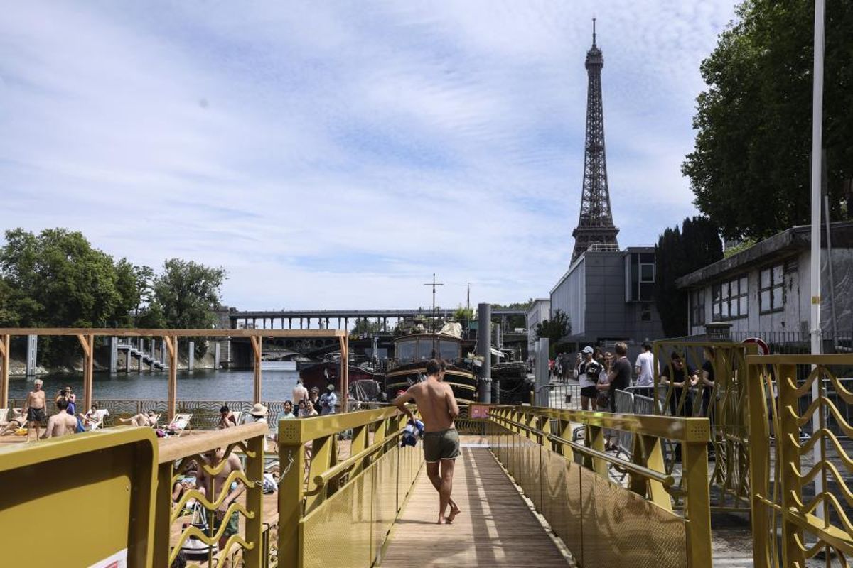 París vuelve a nadar en el Sena después de más de un siglo
