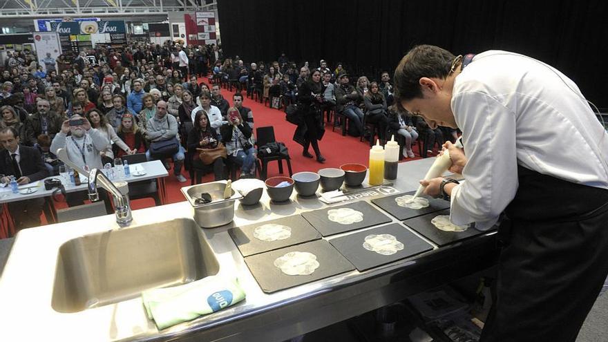 Una edición pasada del Fórum Gastronómico en A Coruña.