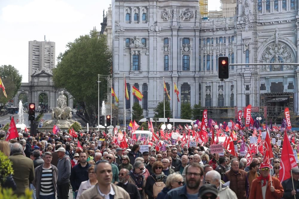 Manifestación del Primero de Mayo en Madrid