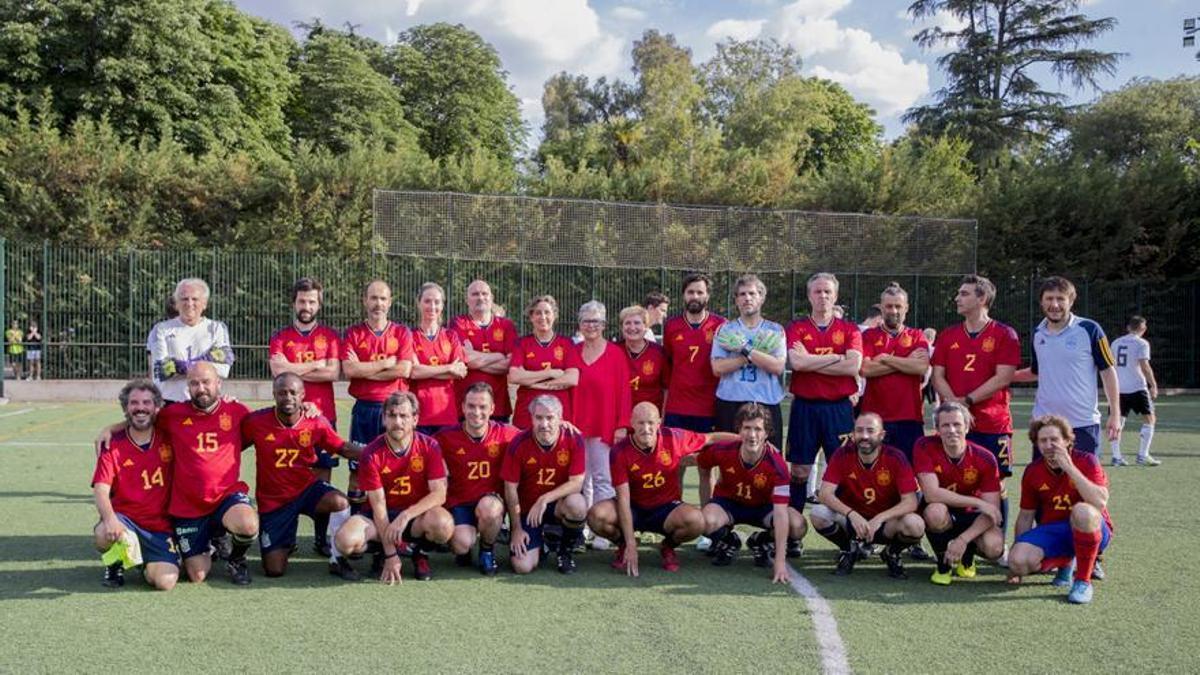 Selección española de fútbol de escritores.