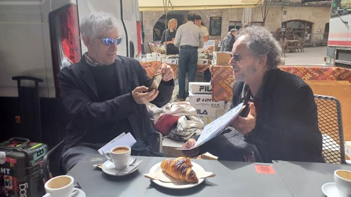 Lee Ranaldo y Pascal Comelade en Banyoles