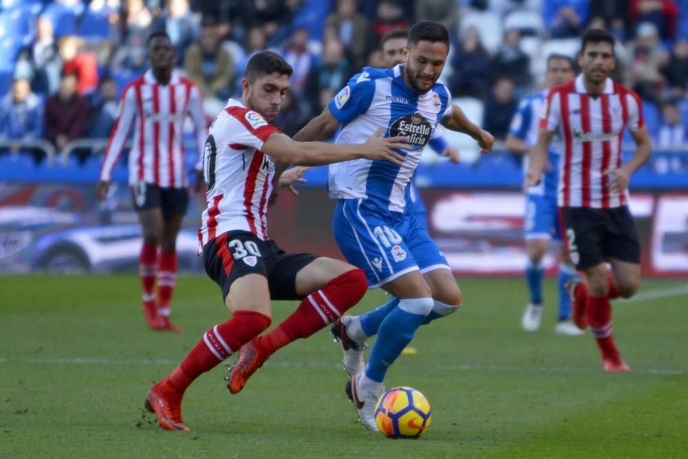 El Dépor saca un punto ante el Athletic