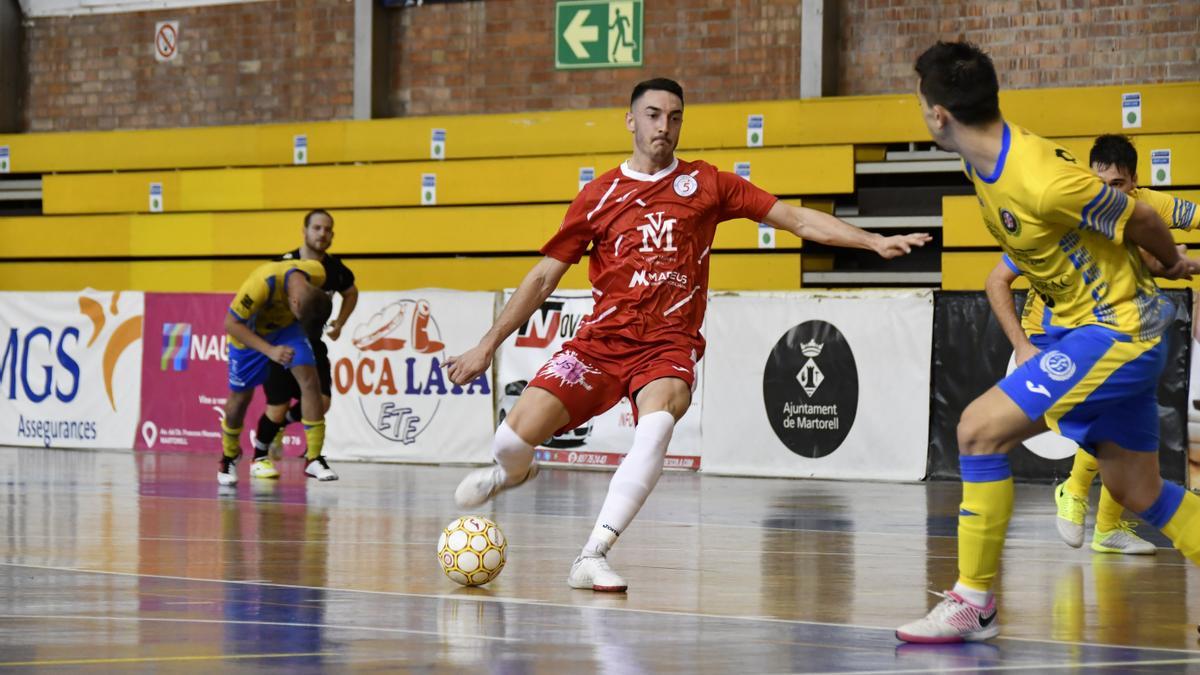 L&#039;ala Joan Rusines va desfermar l&#039;anhel golejador dels martorellencs