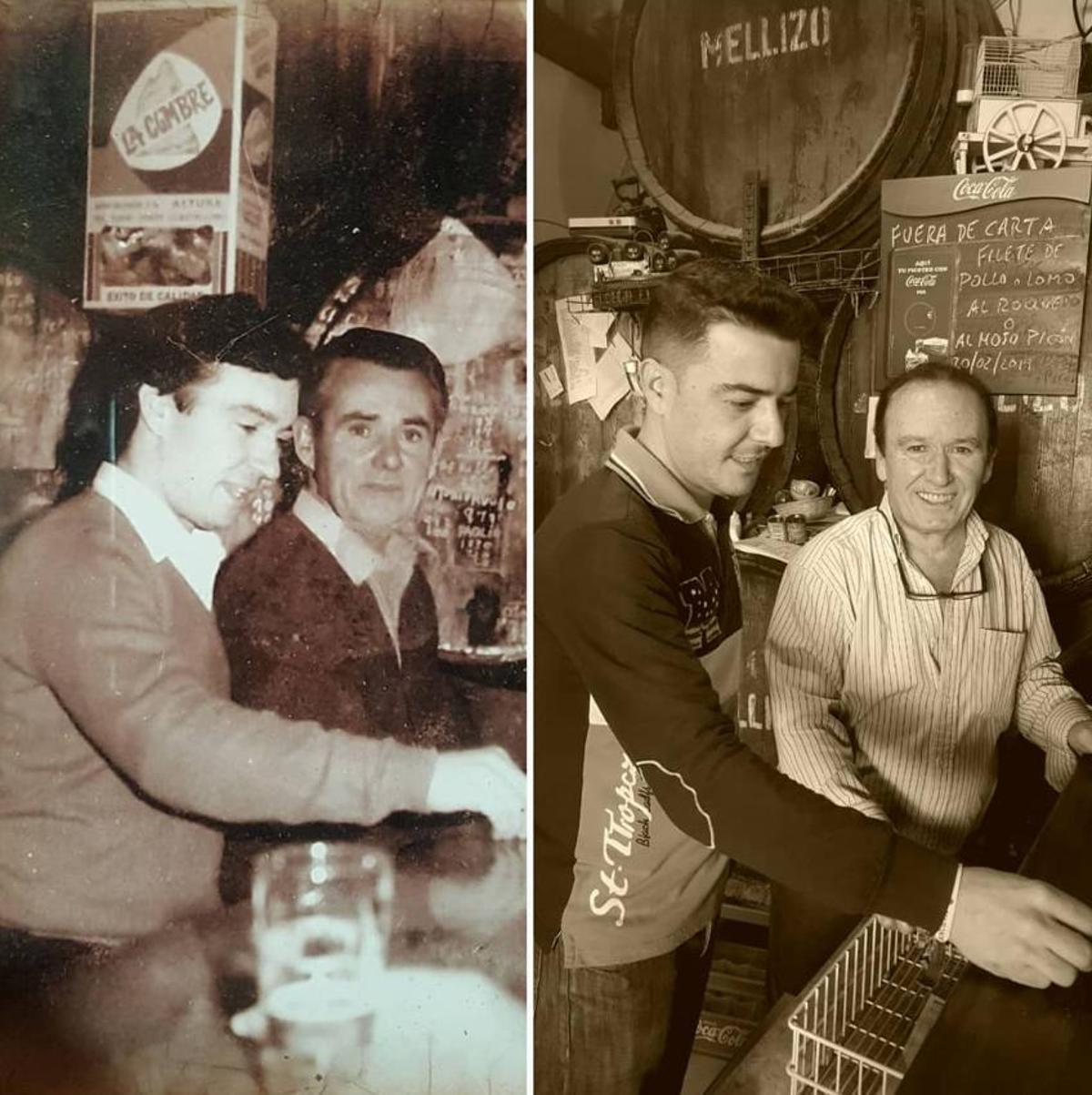 Las tres generaciones de la taberna 'El Mellizo'