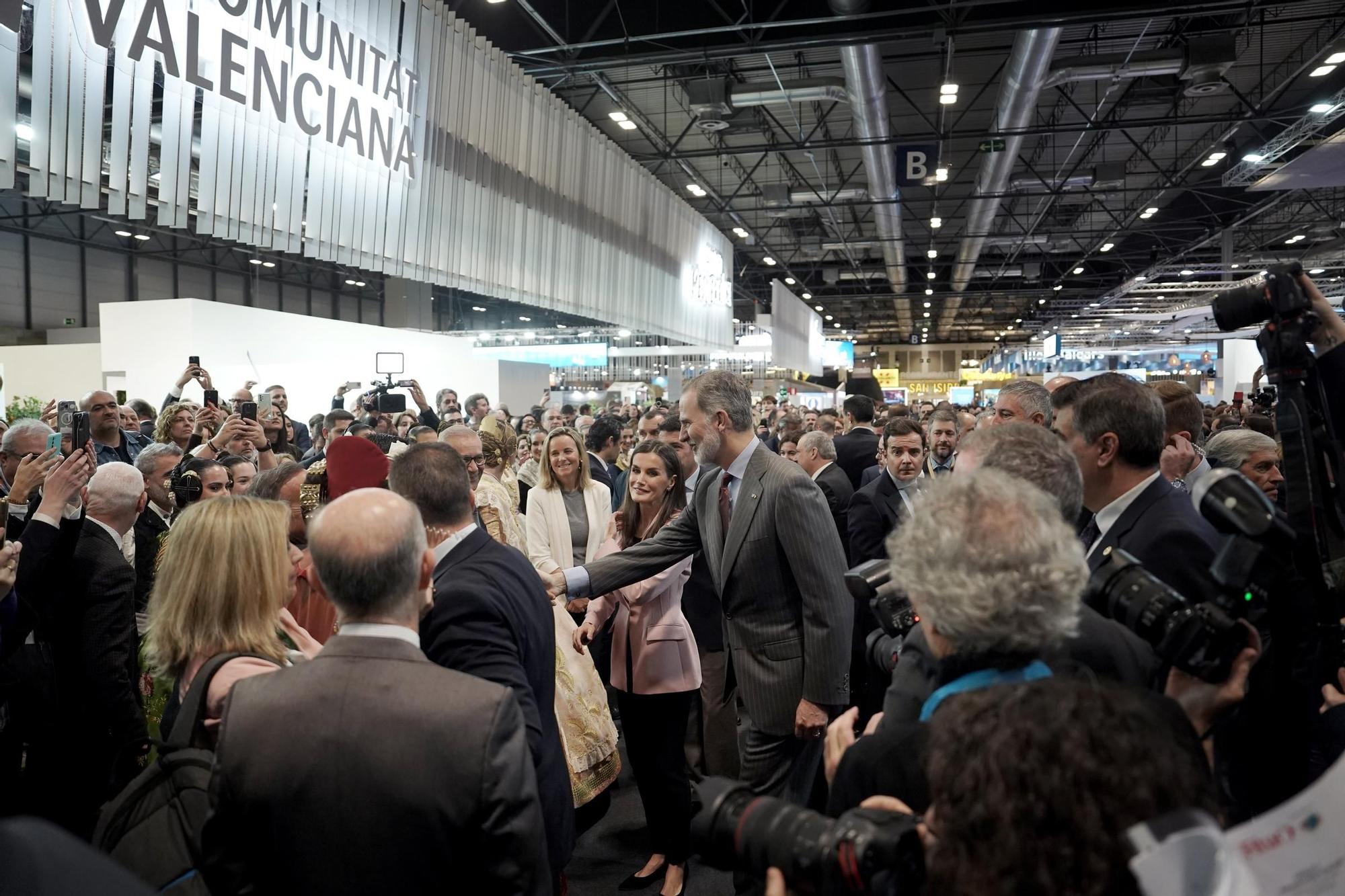 Los Reyes de España en la inauguración de la 45 edición de Fitur