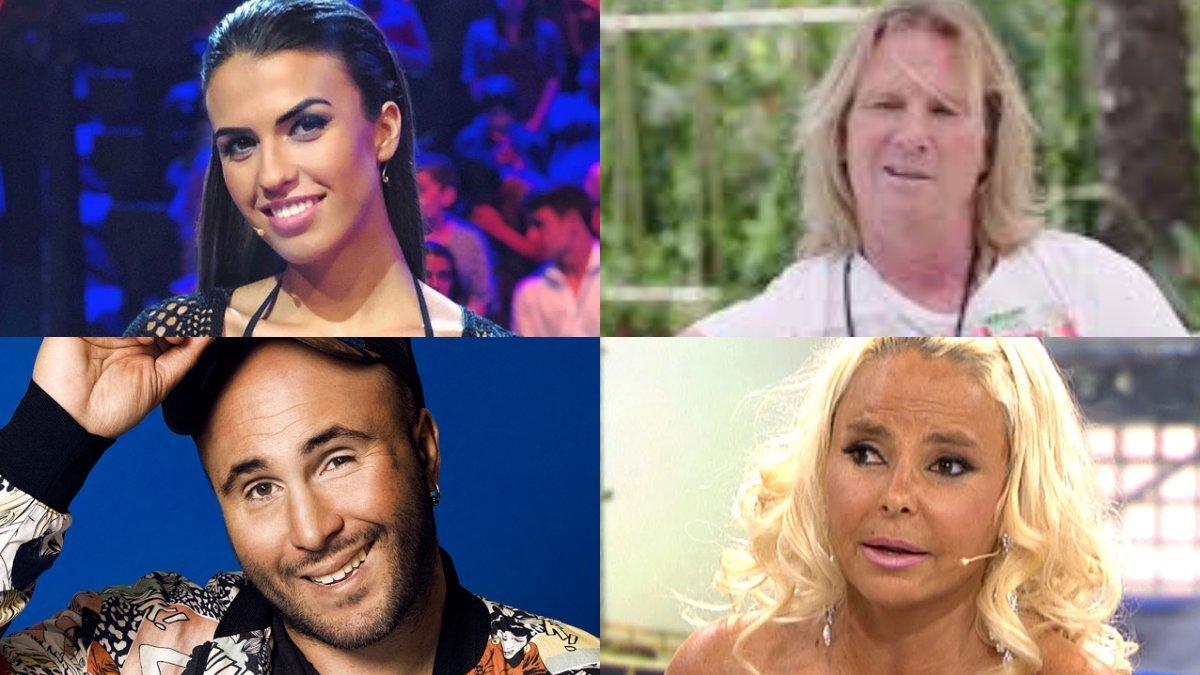 Algunos de los famosos que suman dos o más realitys en sus carreras profesionales dentro del mundo de la televisión