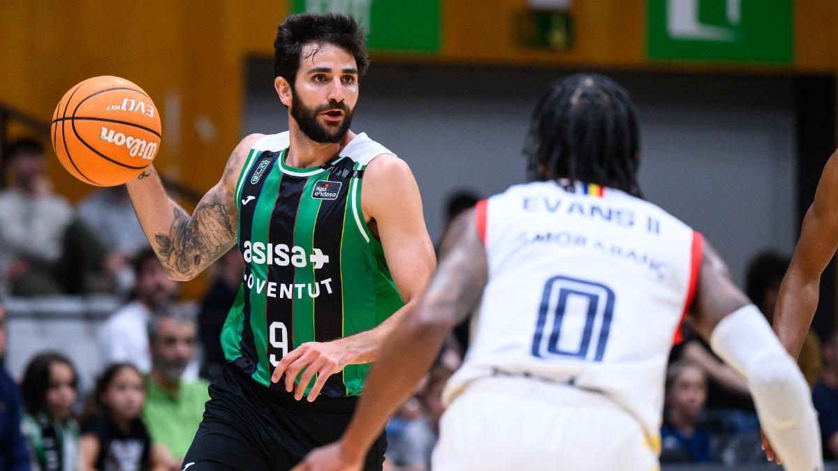 Ricky Rubio, en un partido del Joventut