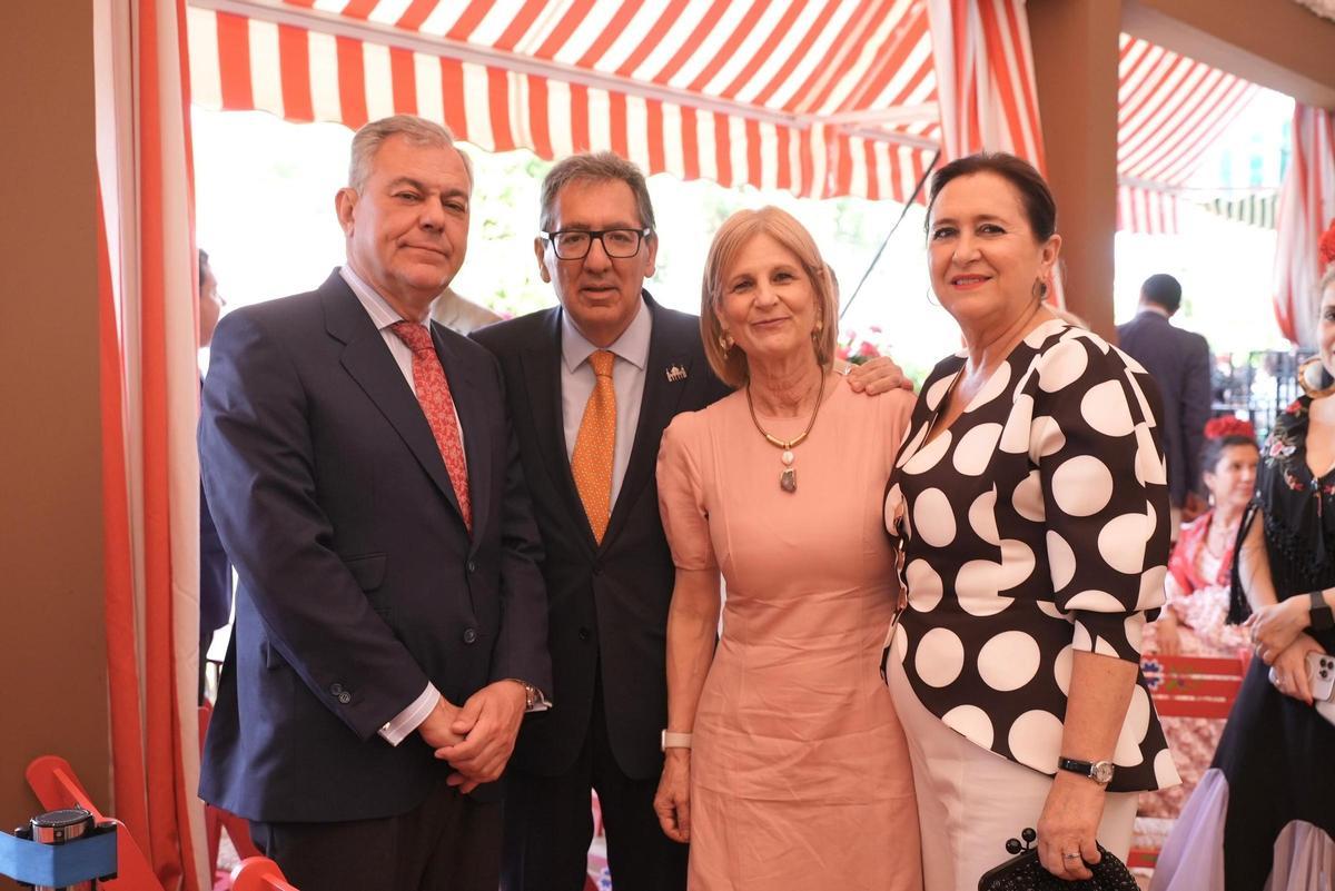Martes de Feria en la caseta de la Fundación Cajasol