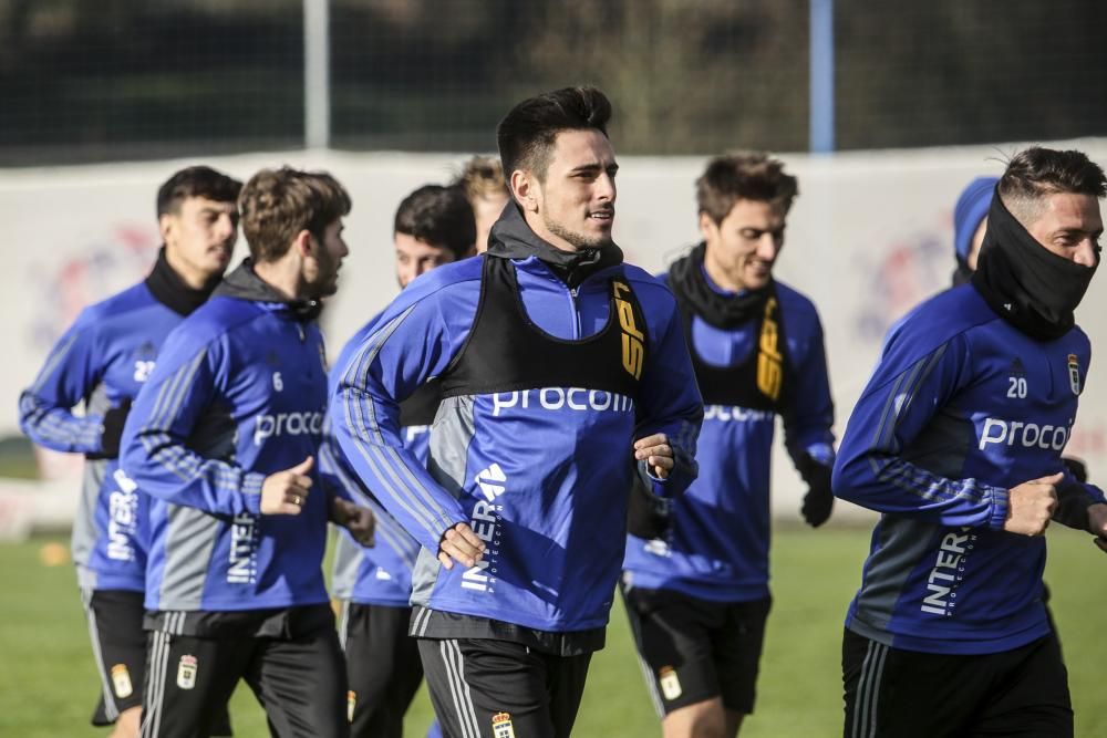 Entrenamiento del Real Oviedo