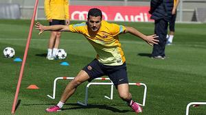 El davanter blaugrana assegura que arribar als 100 punts a la Lliga és un objectiu que l’equip té al cap, tot i la dificultat del repte.