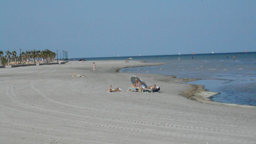 Una imagen de la playa de los Narejos.