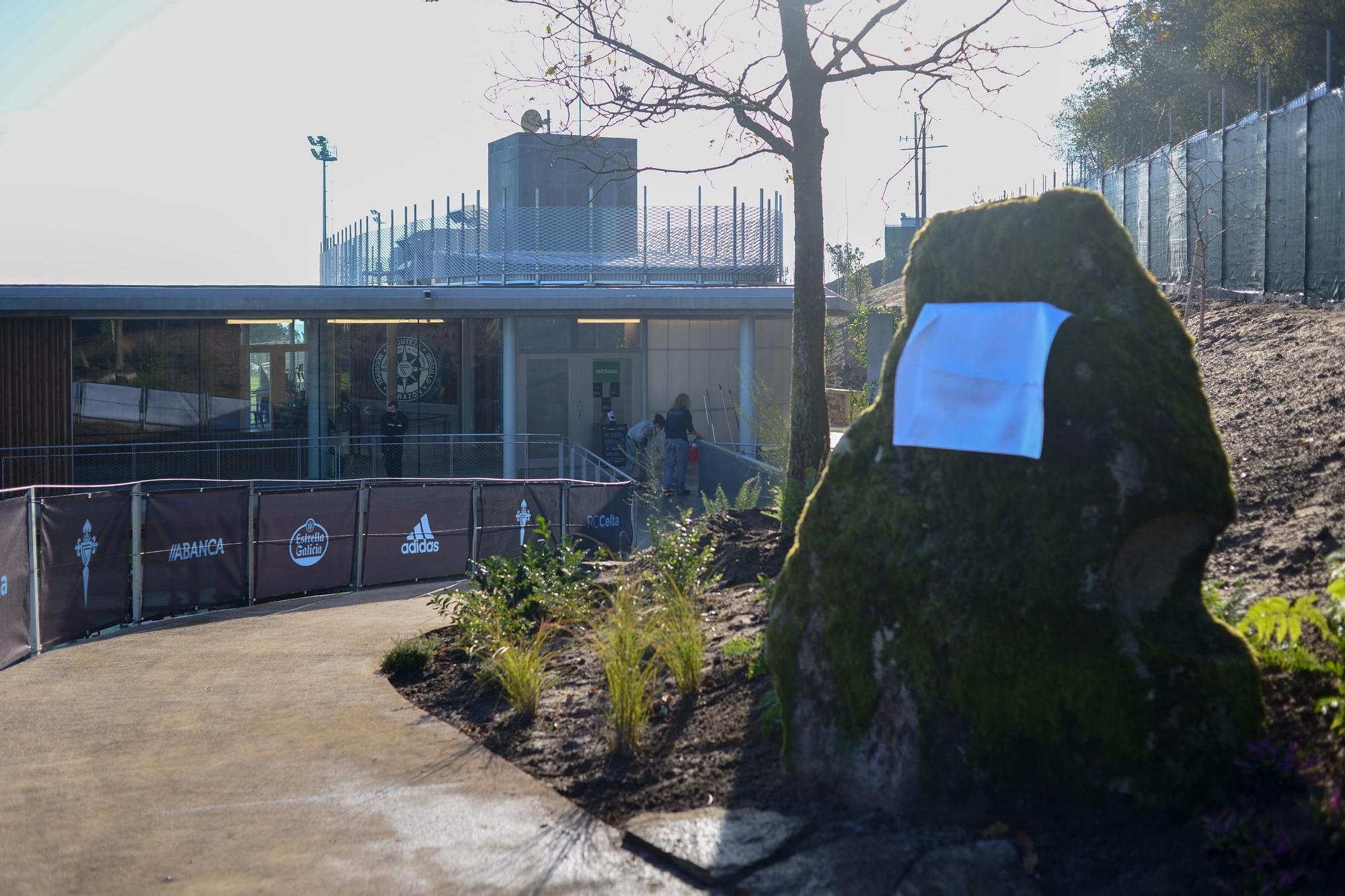 El Celta de Vigo inaugura su nueva ciudad deportiva en Mos