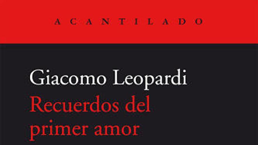 Leopardi, recuerdos del primer amor