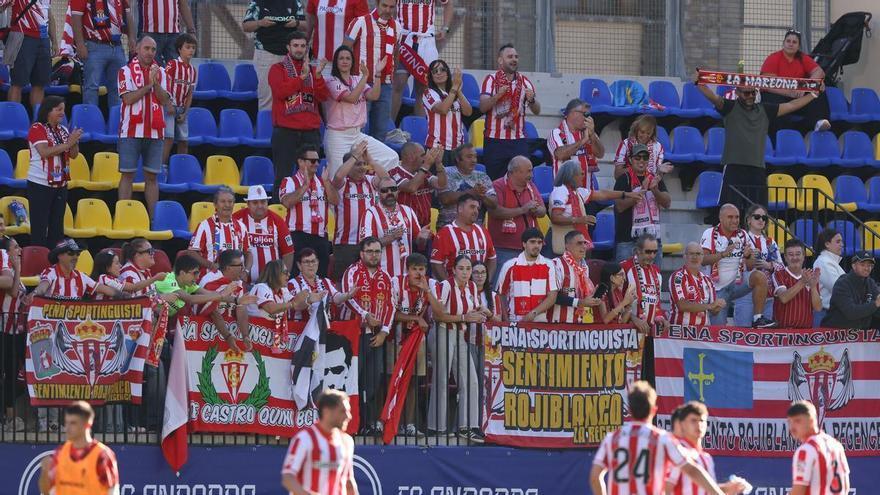 El Sporting dispone de 380 entradas para el partido ante el Cádiz