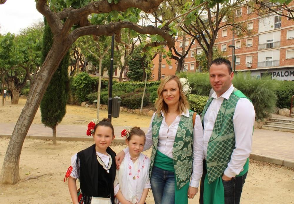 Ambiente en el Jardín de la Seda durante el Bando de la Huerta